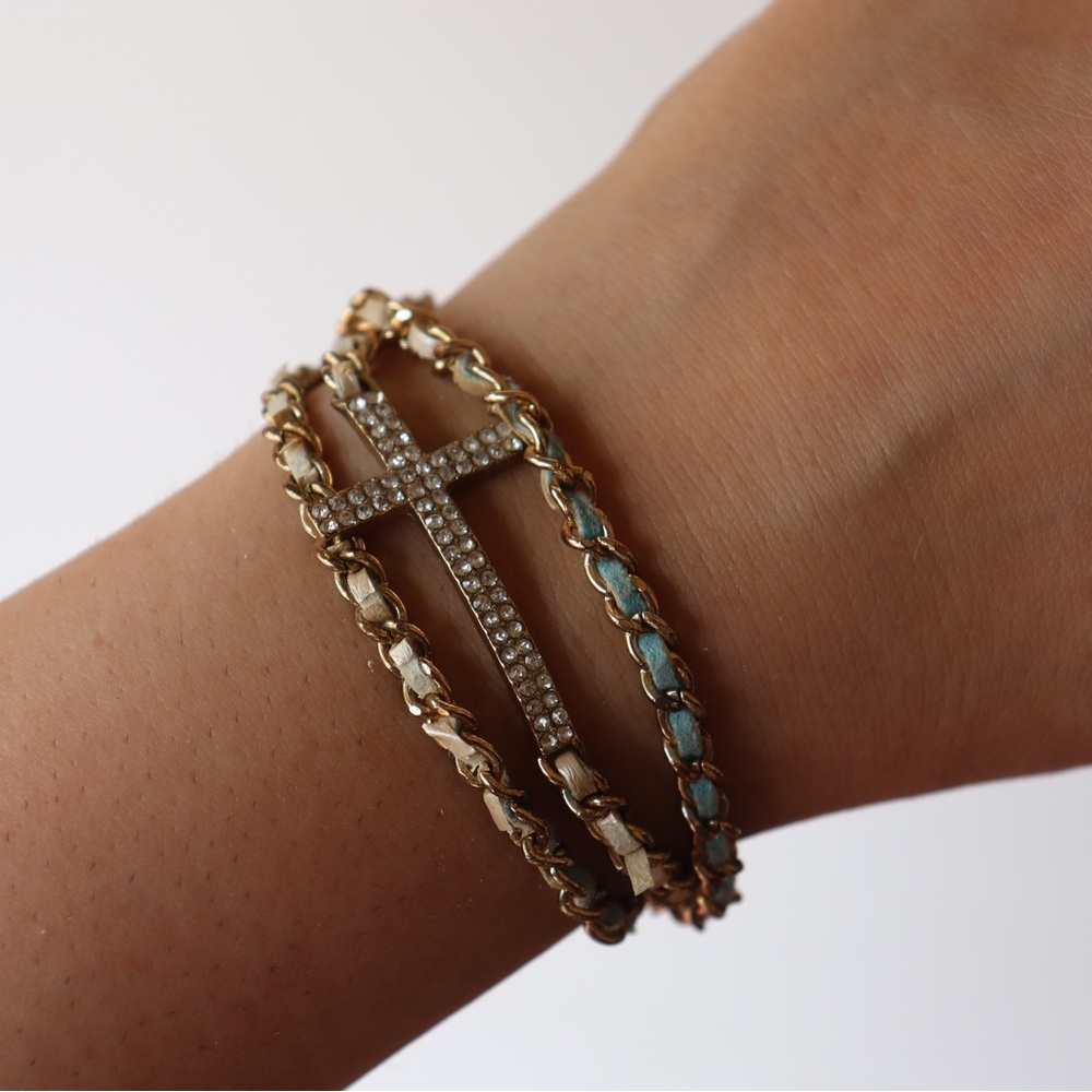 VIXEN VAULT Cross Wrap Bracelet